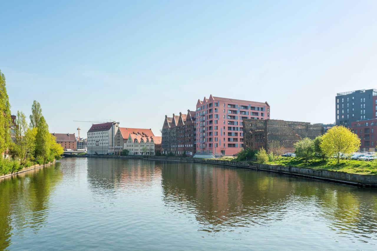 Apartments Waterlane Island Pool & Gym Spa Gdańsk Exterior foto